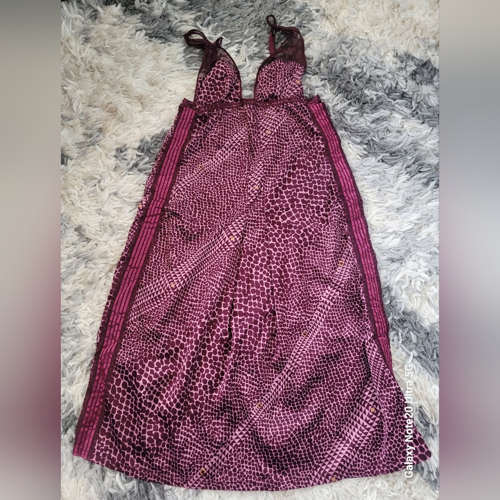 Victoria's Secret Purple Chemise with Lace
